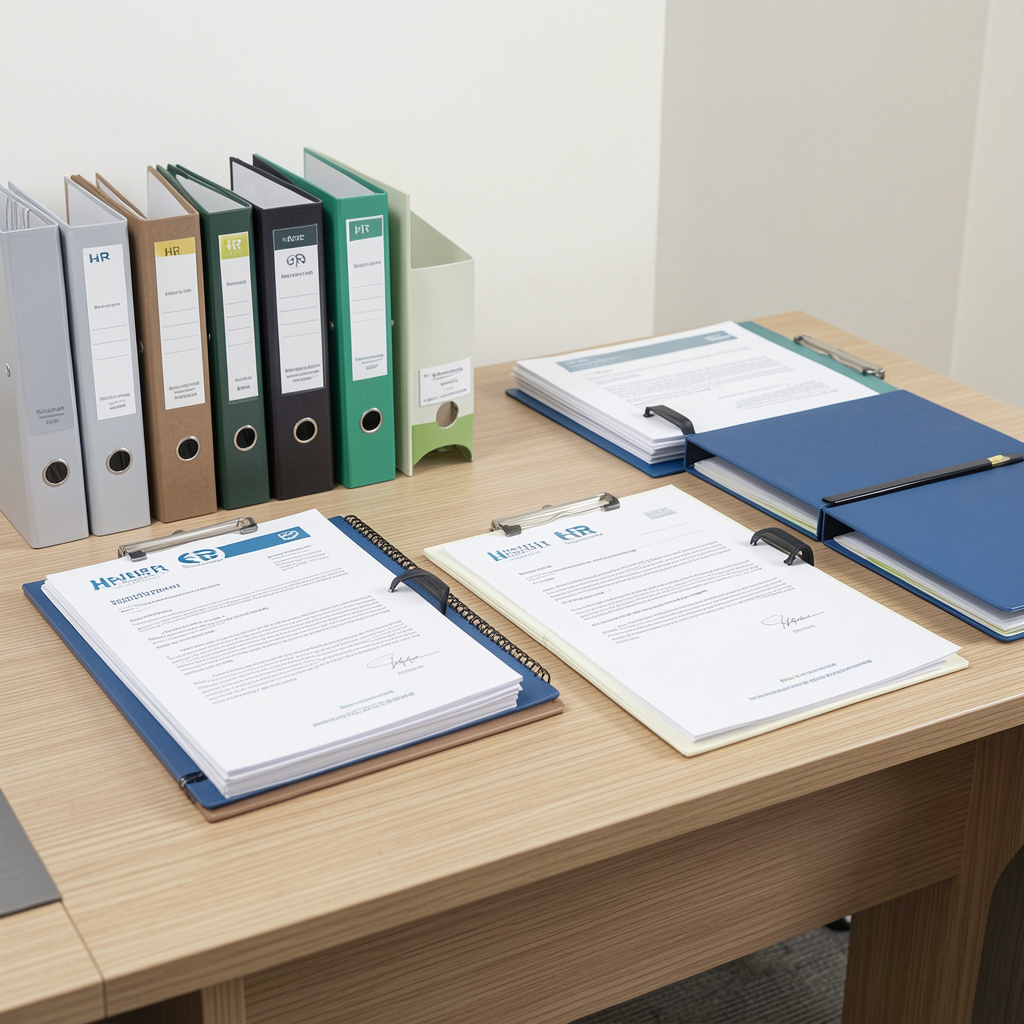 HR documents and policy binders